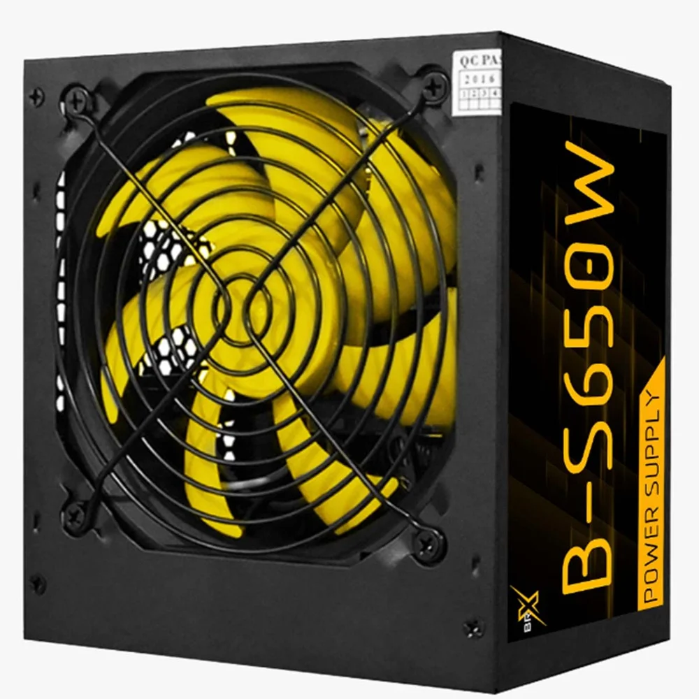 Fonte Atx Gamer 650w Reais Cooler 120mm Brx PCi Express Fonte Atx Gamer 650w Reais Cooler 120mm Brx PCi Express
