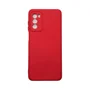 Capa Moto G52 / G82 Silicone Aveludada Protege Câmera Colorida Capinha Anti Impacto Moto G52:vermelho