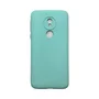 Capa Moto G7 Power Silicone Aveludada Protege Câmera Colorida Capinha Anti Impacto G7 Power:turquesa
