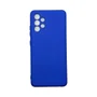 Capa Samsung A32 4g Silicone Aveludada Protege Câmera Colorida Capinha Anti Impacto A32 4g:azul Bic