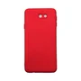 Capa Samsung J7 Prime Silicone Aveludada Protege Câmera Colorida Capinha Anti Impacto J7 Prime:vermelho