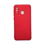Capa Samsung A20 / A30 Silicone Aveludada Protege Câmera Colorida Capinha Anti Impacto A20 / A30:vermelho