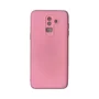 Capa Samsung J8 Silicone Aveludada Protege Câmera Colorida Capinha Anti Impacto J8:rosa Bebê