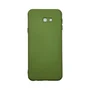 Capa Samsung J4 Plus / J4 Core Silicone Aveludada Protege Câmera Colorida Capinha Anti Impacto J4 Plus / Core:verde Mili