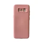 Capa Samsung S8 Silicone Aveludada Protege Câmera Colorida Capinha Anti Impacto S8:rosa Bebê