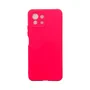 Capa Xiaomi Mi 11 Lite Silicone Aveludada Protege Câmera Colorida Capinha Anti Impacto Mi 11 Lite:rosa Shock