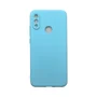 Capa Xiaomi Redmi Note 7 Silicone Aveludada Protege Câmera Colorida Capinha Anti Impacto Redmi Note 7:azul Bebê