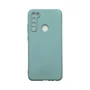 Capa Xiaomi Redmi Note 8 Silicone Aveludada Protege Câmera Colorida Capinha Anti Impacto Redmi Note 8:cinza Claro