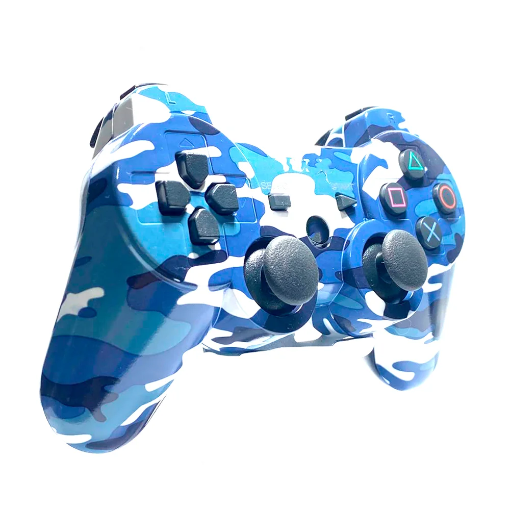 Controle Joystick Compativel Comps3 Playstation 3 Dualshock -azul