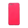 Capa Iphone 7 Plus / 8 Plus Silicone Aveludada Protege Câmera Colorida Capinha Anti Impacto Iphone 7 Plus:pink