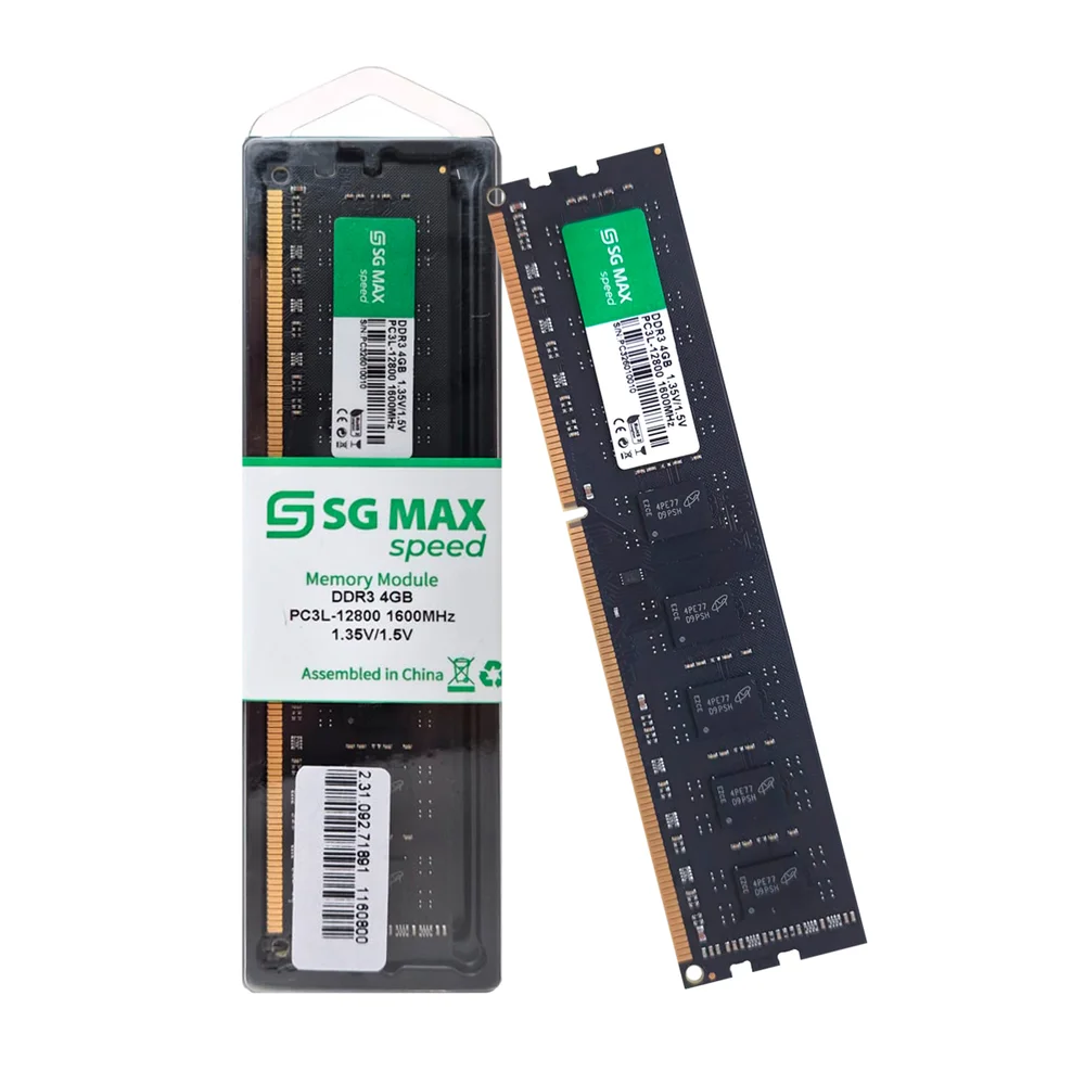 Memoria 4gb Ddr3l 1600 Cl 11 1.35v Desktop Udimm Sgm4gl1600cl11d Sgmax Memoria 4gb Ddr3l 1600 Cl 11 1.35v Desktop Udimm Sgm4gl1600cl11d Sgmax