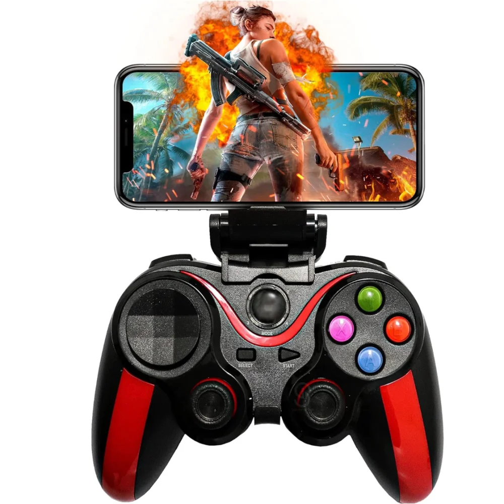 Controle Gamepad Bluetooth Compatível Android Ios PC Controle Gamepad Bluetooth Compatível Android Ios PC