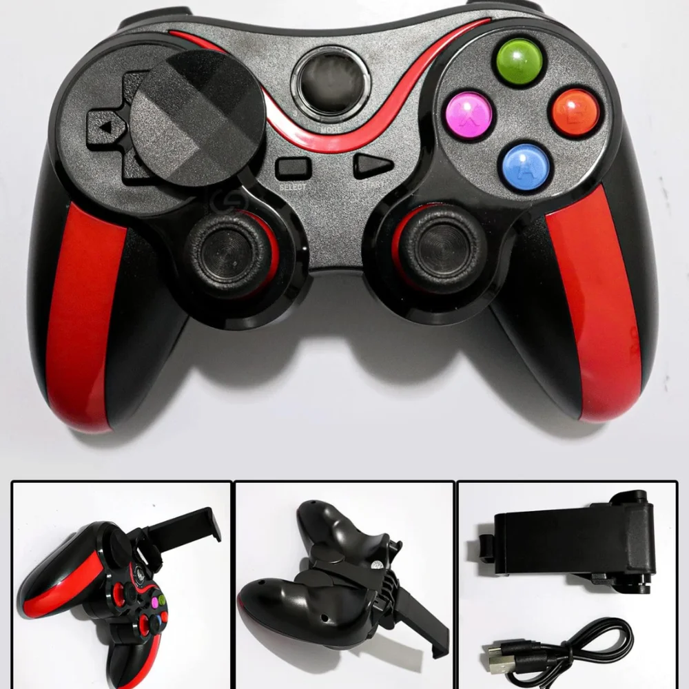 Controle Gamepad Bluetooth Compatível Android Ios PC Controle Gamepad Bluetooth Compatível Android Ios PC