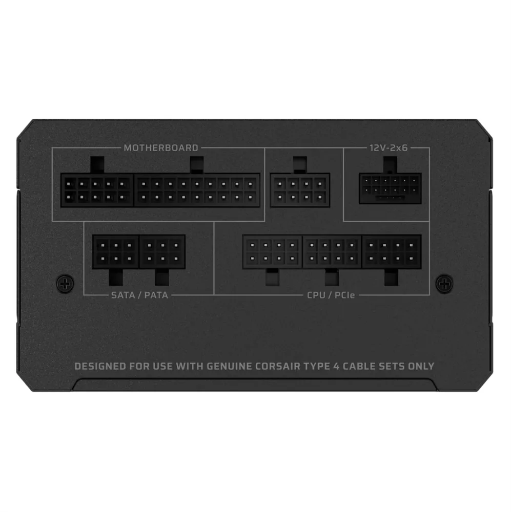 Fonte 1000w 80 Plus Gold Corsair Rm1000e , Atx 3.1, Full-modular, Black - Cp-9020297-br