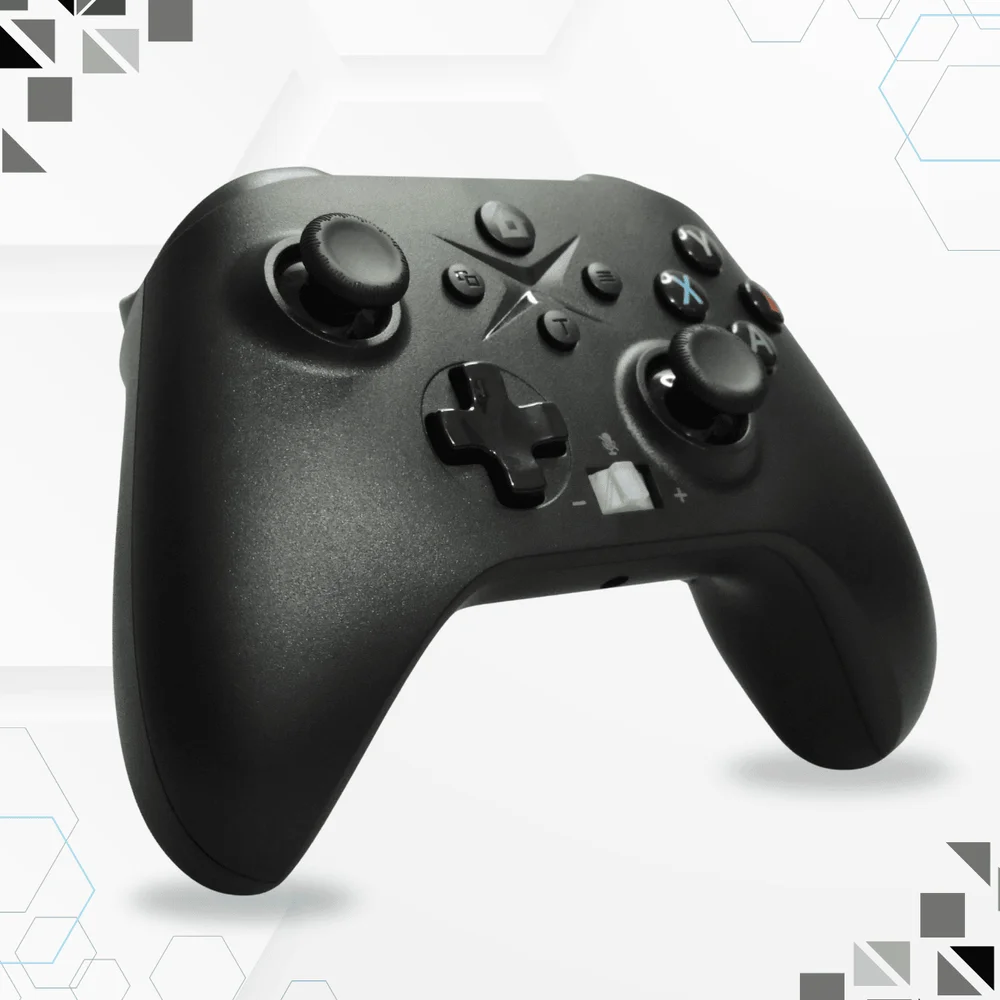 Controle Sem Fio 2.4g 16 Botões Compatível One E Computador Controle Sem Fio 2.4g 16 Botões Compatível One E Computador