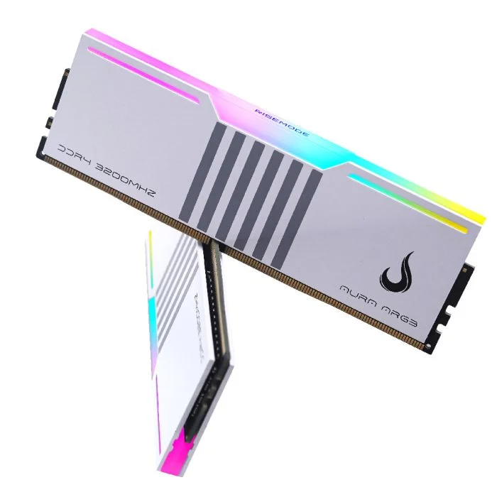 Memória Rise Mode Aura 16GB 3200MHz DDR4 ARGB - RM-D4AW-16G-3200ARGB Memória Rise Mode Aura 16GB 3200MHz DDR4 ARGB - RM-D4AW-16G-3200ARGB
