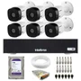 Kit 6 Câmeras Intelbras Vhd 1230 B G8 Full Hd 1080p Visão Noturna 30m Ip67 + Dvr Mhdx 1108c + Hd 1TB