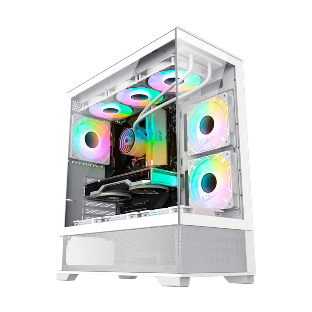 Gabinete Gamer Gamemax Vista Aw Atx/itx/e-atx Branco - X214100901971 Gabinete Gamer Gamemax Vista Aw Atx/itx/e-atx Branco - X214100901971