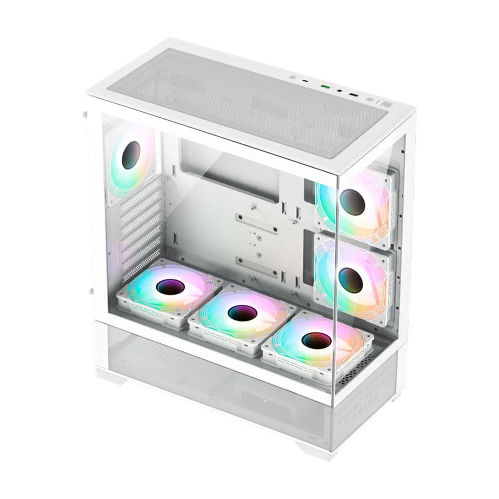 Gabinete Gamer Gamemax Vista Aw Atx/itx/e-atx Branco - X214100901971 Gabinete Gamer Gamemax Vista Aw Atx/itx/e-atx Branco - X214100901971