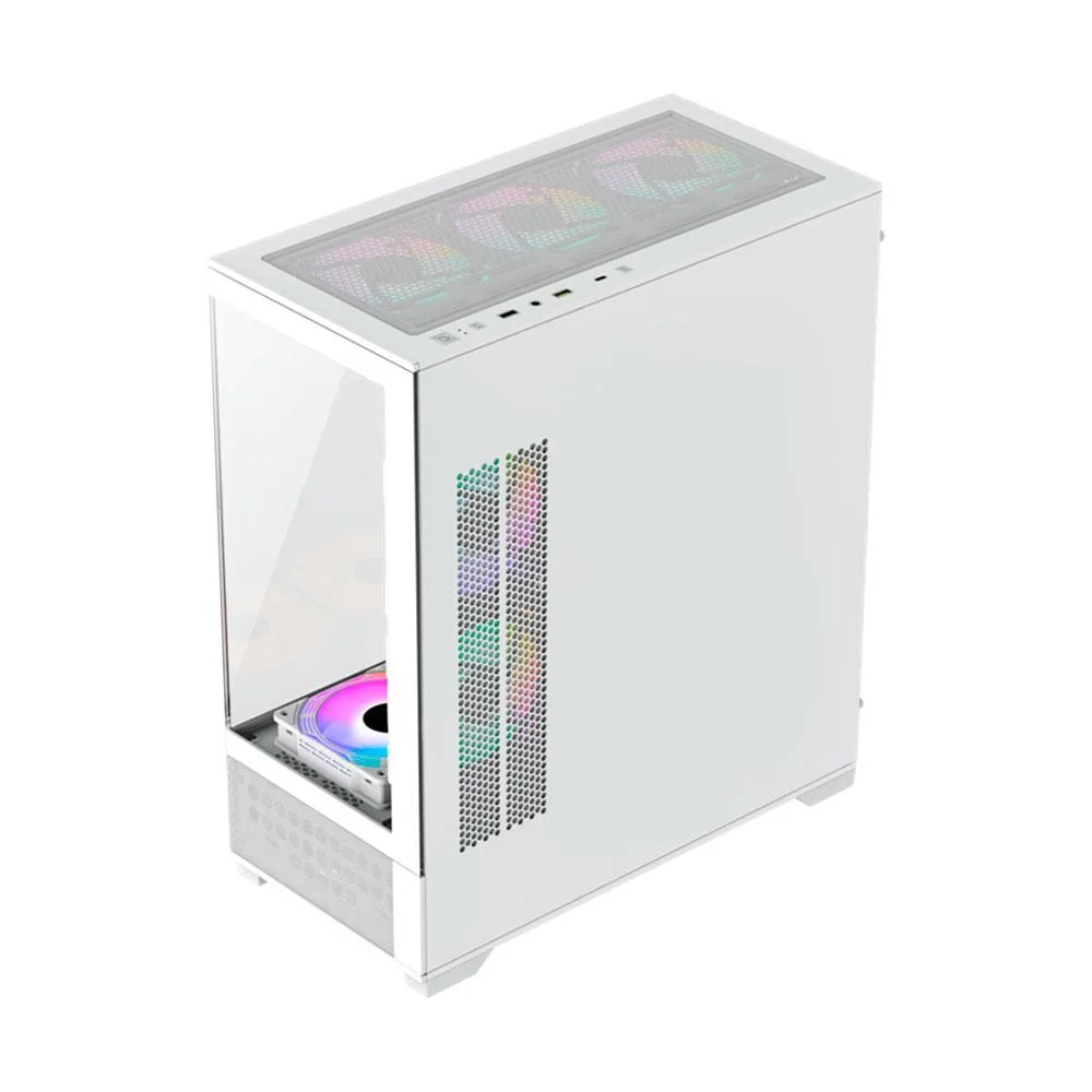 Gabinete Gamer Gamemax Vista Aw Atx/itx/e-atx Branco - X214100901971 Gabinete Gamer Gamemax Vista Aw Atx/itx/e-atx Branco - X214100901971