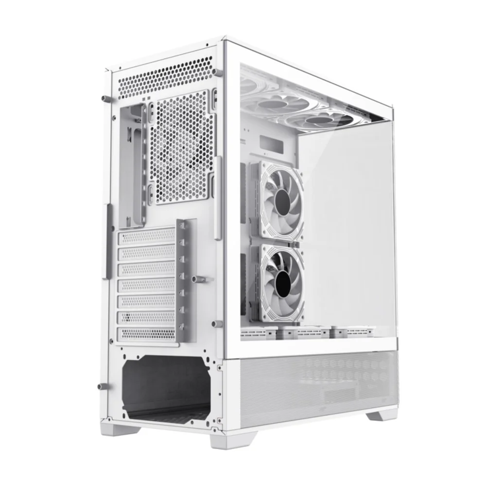 Gabinete Gamer Gamemax Vista Aw Atx/itx/e-atx Branco - X214100901971 Gabinete Gamer Gamemax Vista Aw Atx/itx/e-atx Branco - X214100901971
