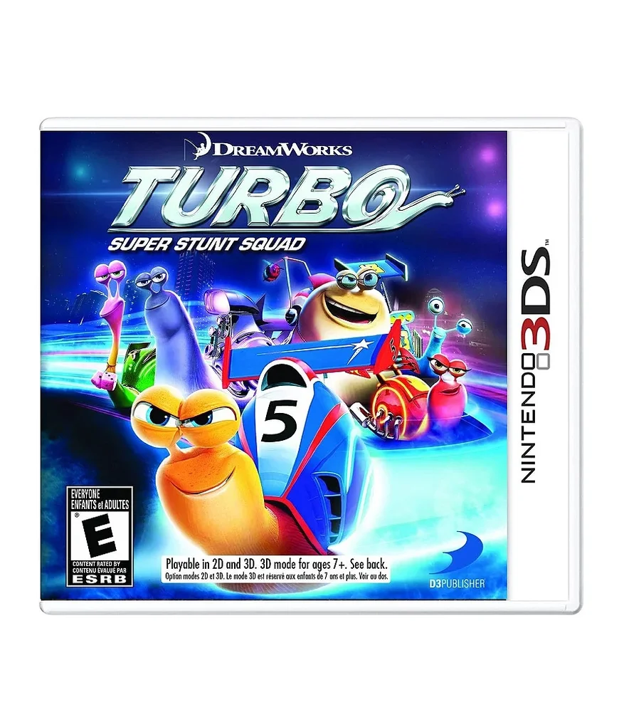 Turbo: Super Stunt Squad - 3ds Turbo: Super Stunt Squad - 3ds