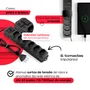 Filtro De Linha Extensão Régua Elétrica 6 Tomadas Bivolt