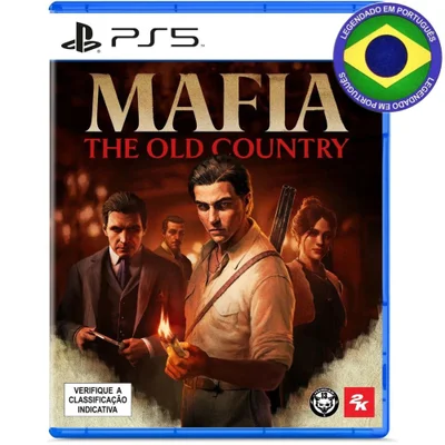 Mafia The Old Country Ps5 Mídia Física Legendado Em Português Playstation 5