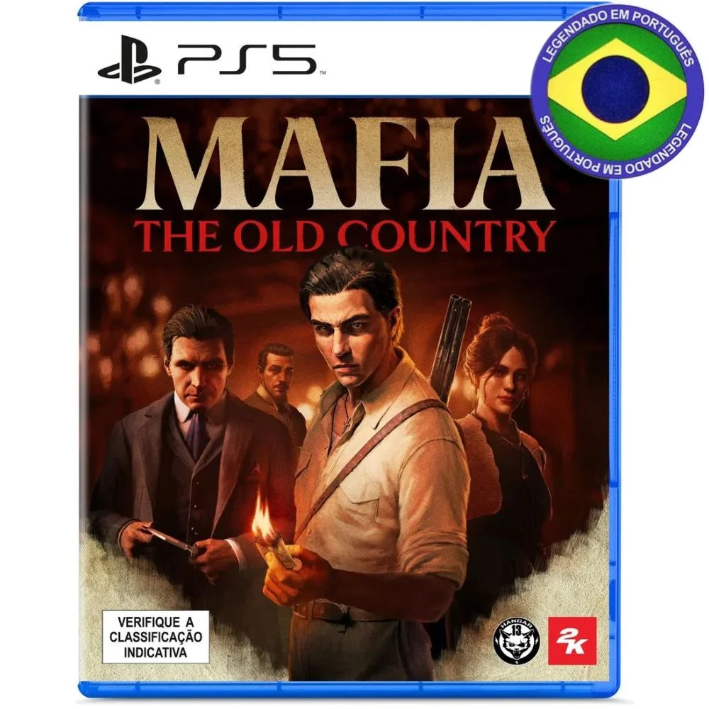 Mafia The Old Country Ps5 Mídia Física Legendado Em Português Playstation 5 Mafia The Old Country Ps5 Mídia Física Legendado Em Português Playstation 5