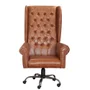 Cadeira De Escritório Giratória Presidente Chesterfield Via Courano Cleverland