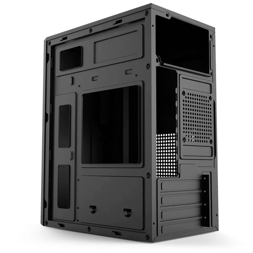 Gabinete Office Evolut Mid-tower Micro-atx, Itx, Preto -  Eo301