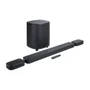 Soundbar Jbl Bar 800 Com 5.1.2 Canais Wireless Com 390w Rms, Tecnologia Purevoice E Alto-falantes Surround Removíveis - Bivolt