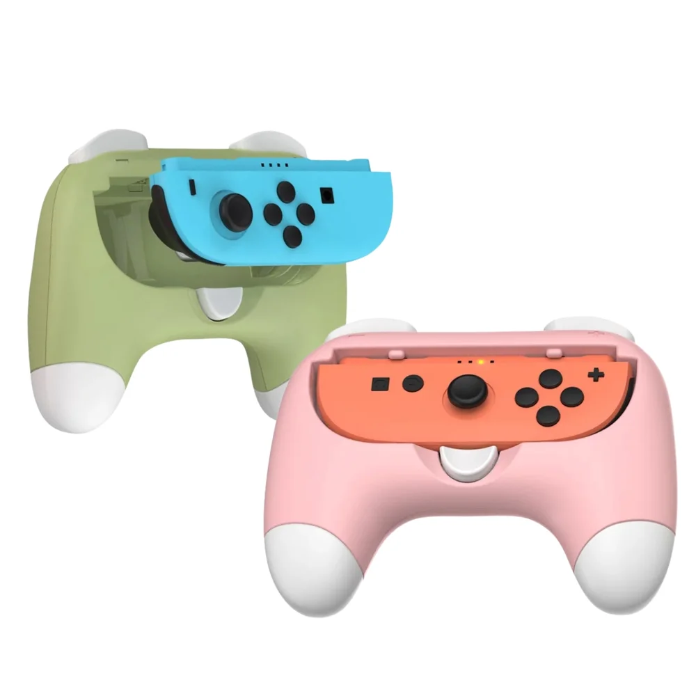Par De Grip Controle Capa Para Joy-con Nintendo Switch 2 Par De Grip Controle Capa Para Joy-con Nintendo Switch 2