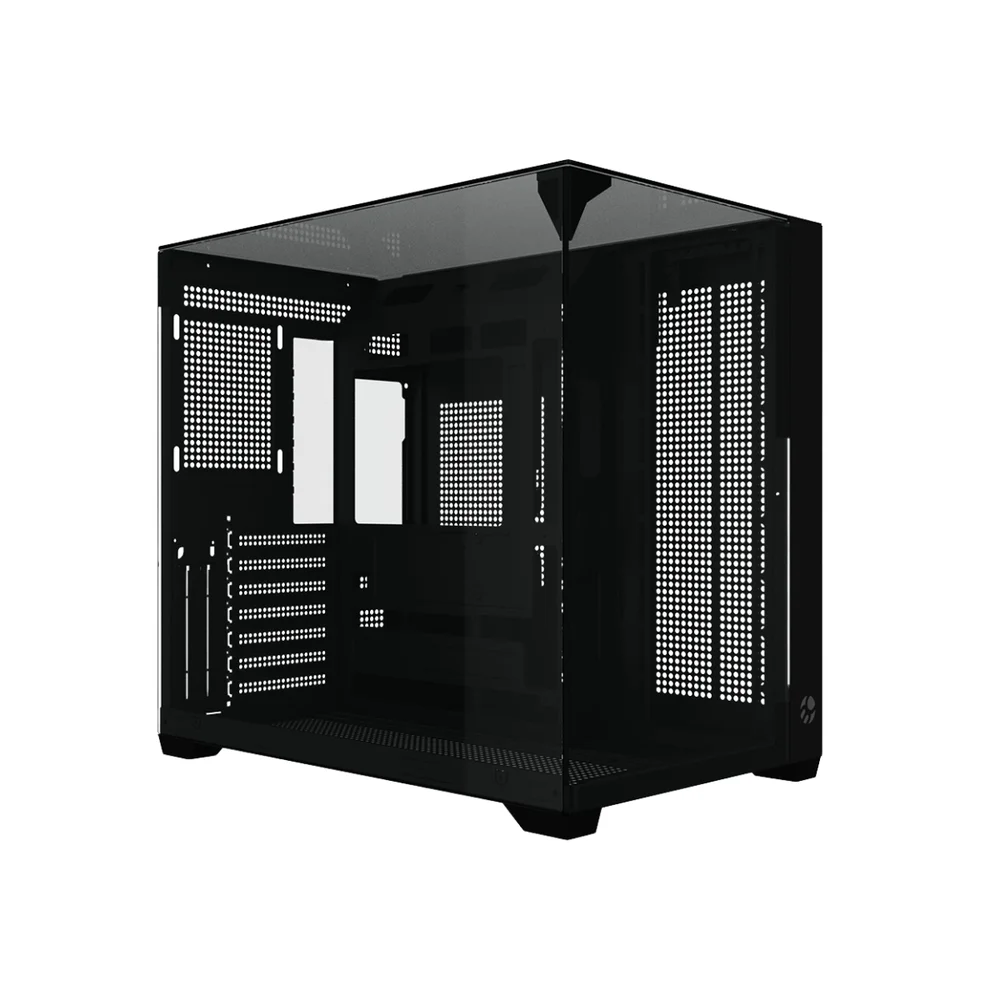 Gabinete Gamer Bluecase Bg-058 Grand Tokyo Sem Fans, Preto Gabinete Gamer Bluecase Bg-058 Grand Tokyo Sem Fans, Preto