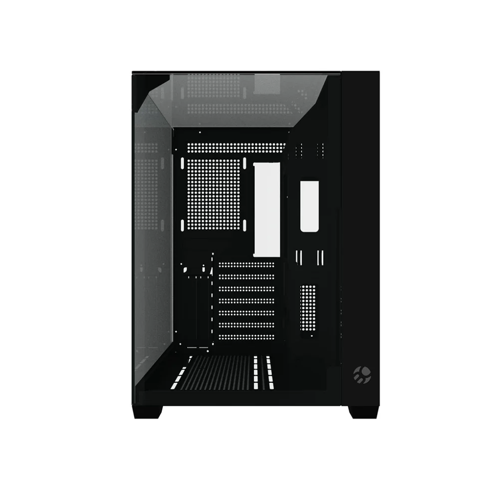 Gabinete Gamer Bluecase Bg-058 Grand Tokyo Sem Fans, Preto Gabinete Gamer Bluecase Bg-058 Grand Tokyo Sem Fans, Preto