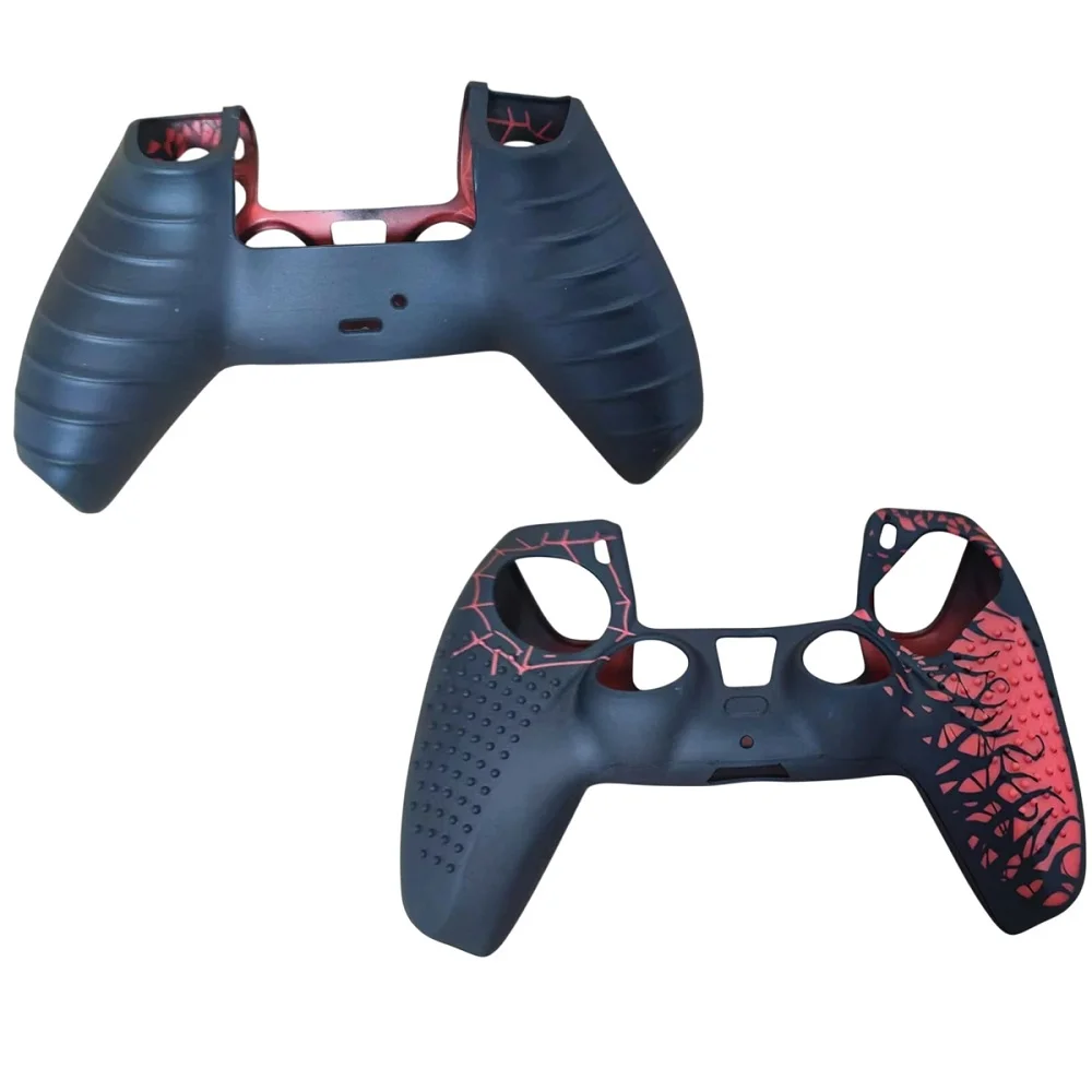 Capa Controle Dualsense Ps5 Antiderrapante Especial Spiderman Homem Aranha Acessório Silicone