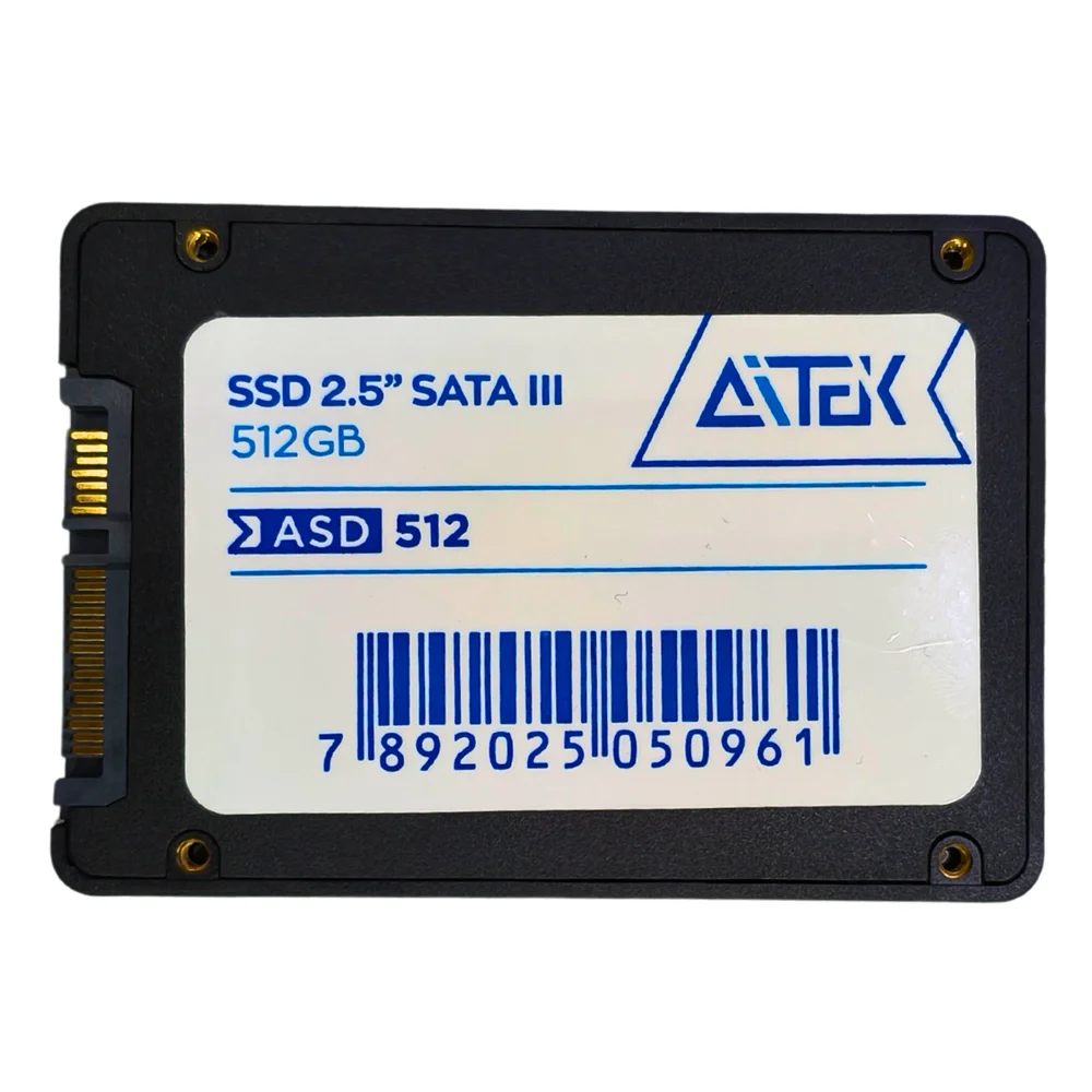 SSD 25 Sata III 512Gb Aitek ASD512