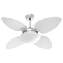 Ventilador De Teto Volare Petalo Palmae Branco 220v