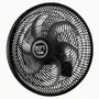 Ventilador Parede Lorena Preto Oscilante 127v - 110v