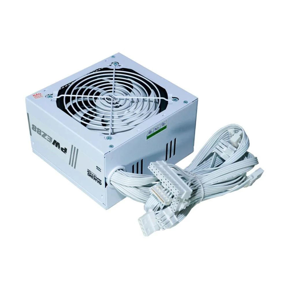 Fonte De Alimentacao K-mex Pwez8898f Branca 500w 80 Plus White - Pwez8898fua0b3x Fonte De Alimentacao K-mex Pwez8898f Branca 500w 80 Plus White - Pwez8898fua0b3x