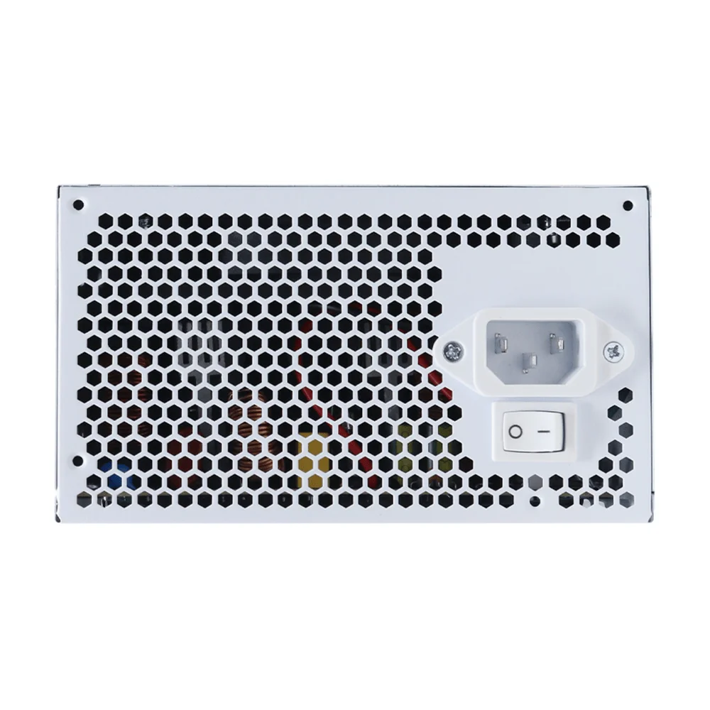 Fonte 600w 80 + Bronze Bivolt Automática Pfc Ativo Branca