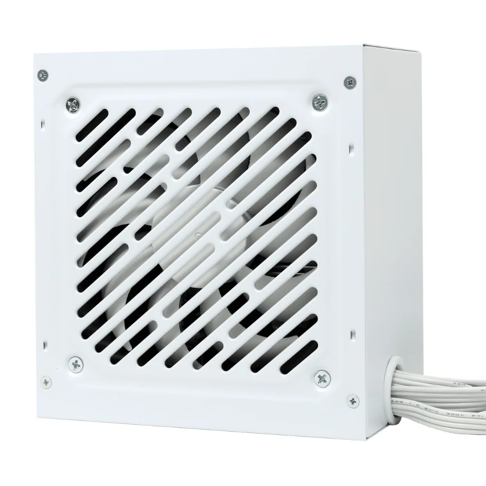 Fonte 600w 80 + Bronze Bivolt Automática Pfc Ativo Branca