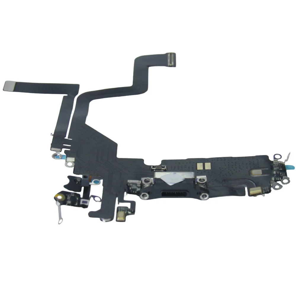 Flex De Carga Dock Conector Gold Para Iphone 14 Pro