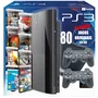 Ps3 Console Playstation 3 Com 2 Controles 80 Jogos Gta Minecraft Fifa Pes Fifa