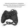 Kit 2 Controles Joystick P3 Kp-4040 Compatível Com P3 PC Android E Smartphone