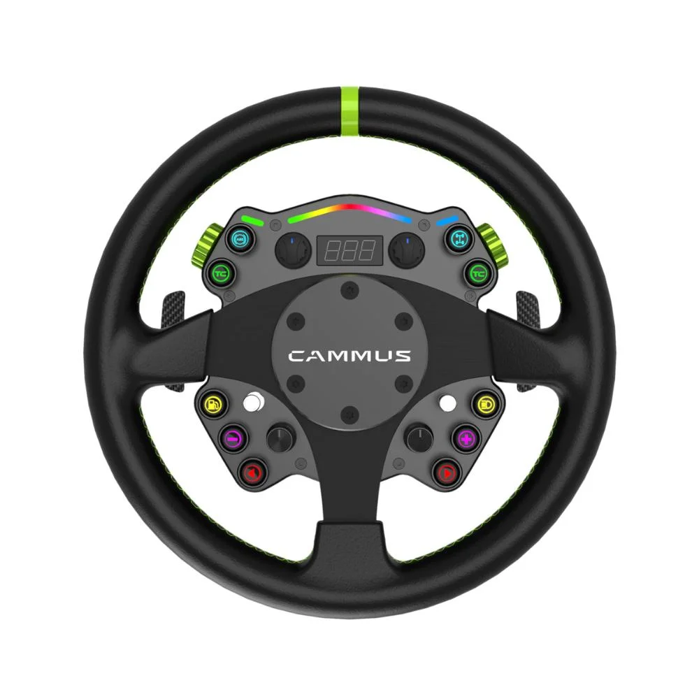 Volante Gamer Premium C12, Direct Drive, Toque 12nm, Para Simuladores Com Feedback Realista Volante Gamer Premium C12, Direct Drive, Toque 12nm, Para Simuladores Com Feedback Realista