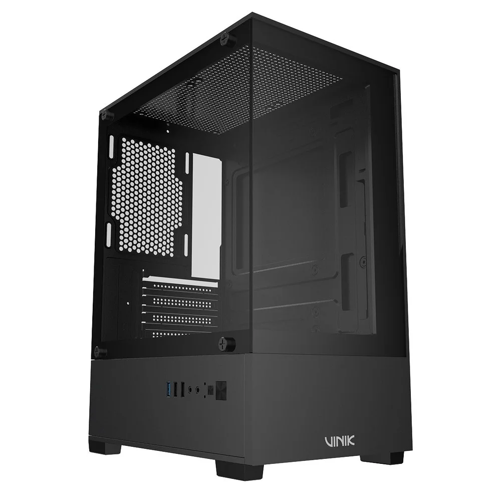 Gabinete Gamer Vinik G-shield, Aquario, Vidro Temperado - Gggsvbkv2 Gabinete Gamer Vinik G-shield, Aquario, Vidro Temperado - Gggsvbkv2