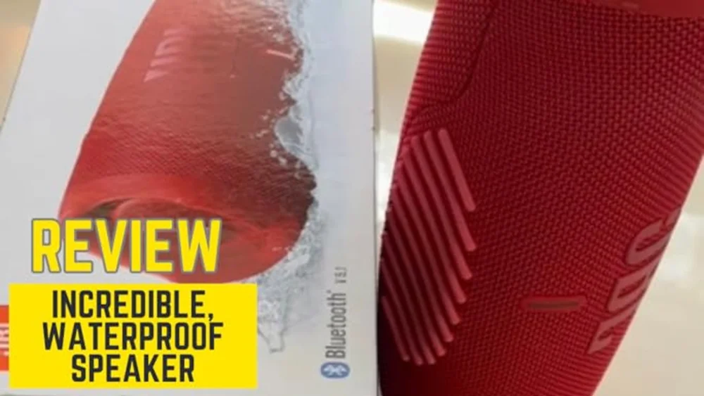 Speaker Jbl Charge 5 Com 40 Watts Rms Bluetooth E Usb - vermelho