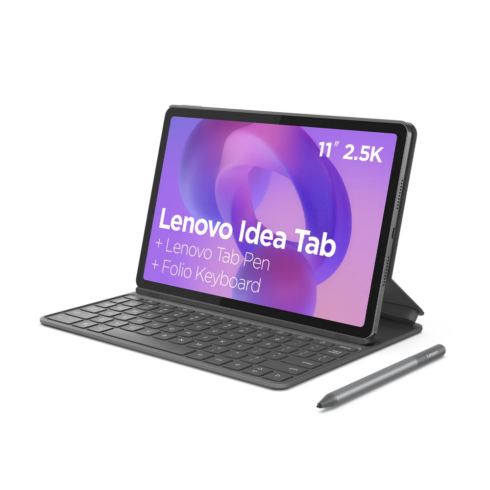 Tablet Lenovo Idea Tab Octa Core 8GB Ram 128GB Com Capa Teclado E Caneta - Zafr0857br Luna Grey