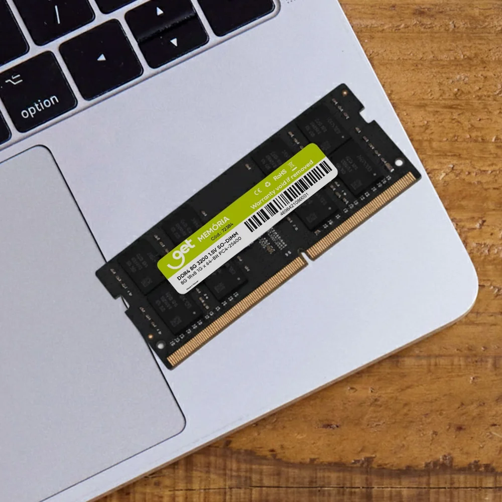 Memória Para Notebook Get, Ddr4 8GB 3200mhz Memória Para Notebook Get, Ddr4 8GB 3200mhz